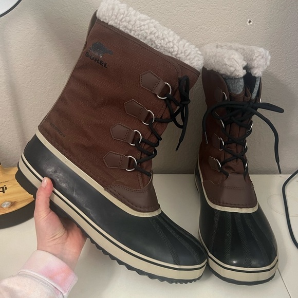 Sorel Other - Sorel | 1964 Pac Nylon Tobacco/Black Waterproof NM3487-256 Men’s Sz 14